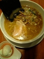 「塩丸鰹味+うめ味たまご」@麺や RYOMA 高田馬場店の写真