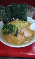 「らーめん（麺硬め・味濃め・脂多め）」@おーくら家 本店の写真