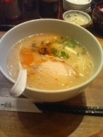 「白丸ラーメン」@一風堂 六本木店の写真