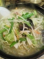 「タンメン（700円）・大盛り（100円）」@昇栄の写真