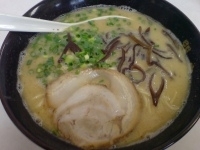 「とんこつラーメン 白玉×2」@巽やの写真