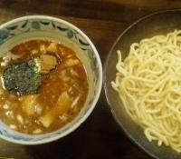 「つけ麺あつもり 大盛り 半肉」@狼煙 〜NOROSHI〜の写真