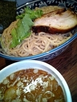 「つけ麺（大盛）+味玉」@中華そば 旋の写真