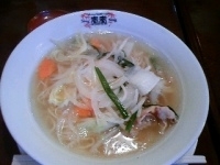 「しお 野菜ラーメン」@拉麺 秦秦 高浜店の写真