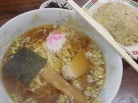 「チャハンラーメン750円」@寿楽の写真