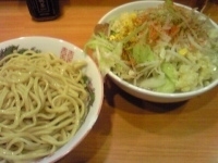 「なみのりつけめん（ニンニク多目、野菜）」@ラーメン二郎 八王子野猿街道店2の写真