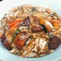 「スタミナ冷し2.5玉 ￥800」@ラーメン八エ門の写真