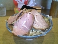 「虎二郎+半肉増し+野菜増し」@らーめん・つけめん 虎心の写真