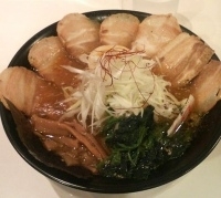 「白味噌チャーシューめん」@ラーメンオールスターズ 山形ラーメン 天童の写真