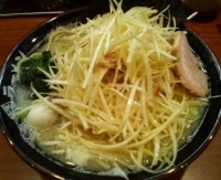 「塩ネギラーメン 大盛 麺硬め 味濃いめ」@町田商店 本店の写真