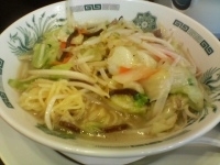 「野菜たっぷりタンメン」@日高屋 小岩南口店の写真