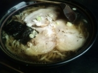 「チャーシューメン大盛り」@寿司 手延べラーメン 大金の写真