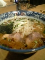 「味噌麺（￥650）」@麺屋 黒船 新橋本店の写真