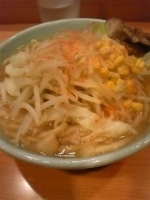 「プチ（野菜少な目）」@ラーメン二郎 八王子野猿街道店2の写真