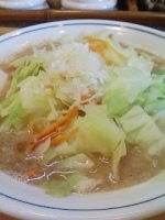 「野菜らーめん（みそ）700円」@らーめん くうかいの写真