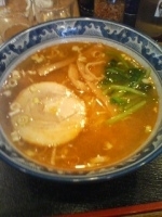 「あわせラーメン」@ラーメン 王チャン 登戸店の写真