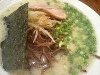 「博多ラーメン（650円）」@よかとこの写真