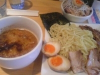 「特製つけそば チャーシュごはん」@和風汁そば じゃんずの写真