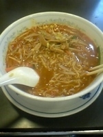 「地獄味噌ラーメン（1丁目）」@丸信 向河原支店の写真