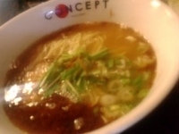 「concept」@自家製麺 CONCEPT（閉店）の写真