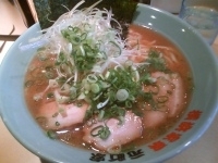 「ネギらーめん」@横浜家系 元町家の写真