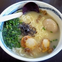 「鶏しお680円 +煮玉子100円 +替玉100円」@鶏そばや 竜神洞の写真