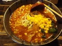「カレーらー麺」@かわうち家の写真