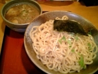 「渓つけめん 大盛（太麺）」@食処 渓の写真