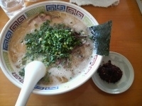 「01長浜ラーメン（桐生の人くらいゴッテリ・麺バリカタ）+26S（」@ハングリードラゴンの写真