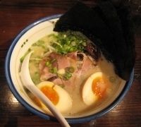 「のりと半熟玉子」@麺の坊 砦の写真