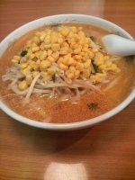 「味噌コーンラーメン」@萬来 春日部店の写真