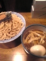 「淡つけ麺+メンマ+味玉」@つけめん 蕾の写真