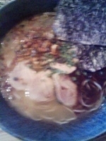 「鶏ラーメン・肉増し・替え玉」@うたげやの写真