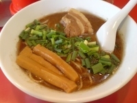 「豚そばB+替え玉」@笑堂の写真