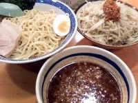 「うま節つけ麺+大盛+野菜￥930」@山勝角ふじ 新松戸店の写真