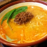 「特上担々麺+ご飯(小)」@らーめん一兆 鷺ノ宮店の写真