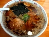 「魚こくらーめん大盛（650円）」@めんや 梟の写真