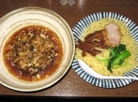「黒濃つけ麺 750円」@しゅうまい屋の写真