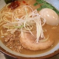 「味噌（地鶏の味玉付き）」@みそや林檎堂BASICの写真