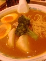 「華麗スープ麺+半ライス（750円+50円=800円）」@だいろくの写真