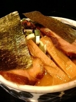 「特濃魚介豚骨ラーメン+クーポンで麺大盛り」@麺家 うえだの写真