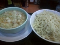 「つけ麺 こってり  中盛」@丸信ラーメン 柳田店の写真