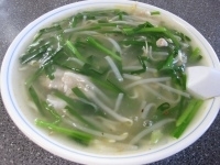 「ニラチャンポン￥700」@手打ちらーめん 伸来軒の写真