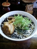 「黒とんらーめん」@らーめん なぶら 左入店の写真