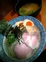 「特製つけ麺（ゆず）+中盛」@麺処 ほん田の写真