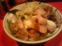 「小ラーメン全部入り」@ラーメン二郎 府中店の写真