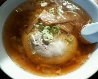 「Cセット（ら〜めん+モツ煮定食） \840」@麺や 手ごね竹の写真