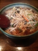 「野菜メン+大盛」@よしじろうラーメンの写真