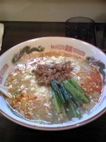 「担々麺（大盛り） 850円」@地鶏ラーメン 自給屋の写真