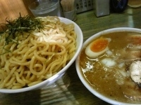 「チャーシューつけ麺 特盛 あじたま 魚粉」@藍華の写真